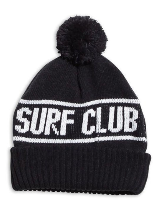 Beanie Unisex Beanie Knitted in Black color