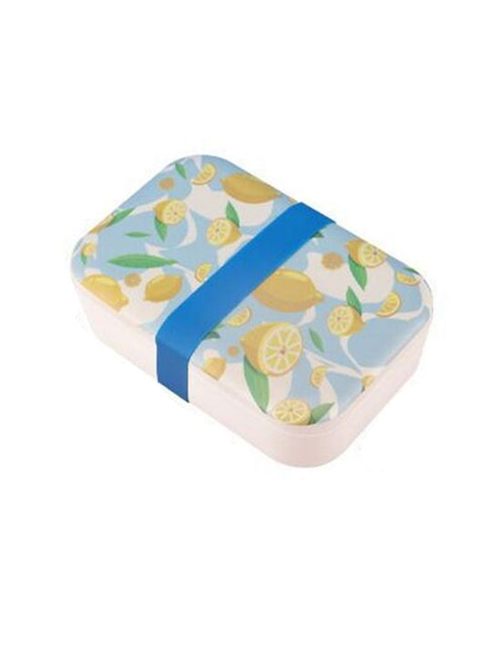 Cutie pentru Mâncare Plastic Galben 18.9x12.8cm 1buc