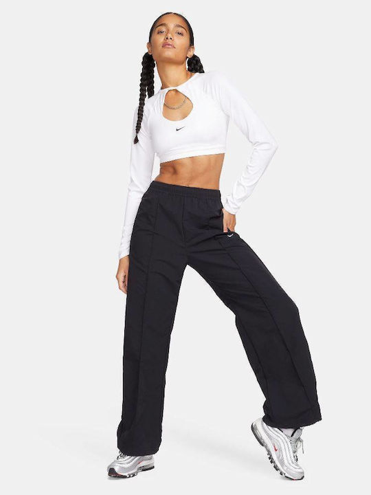 Sportswear Sweatpants Black / White