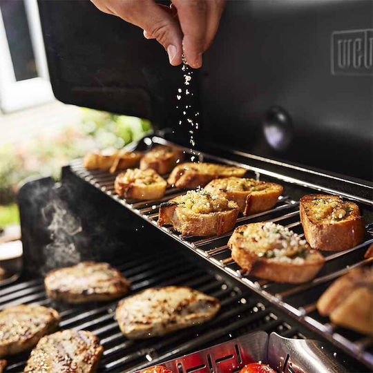 Weber Genesis Ψησταριά Υγραερίου Σχάρας 86x48εκ. με 4 Εστίες 15.2kW