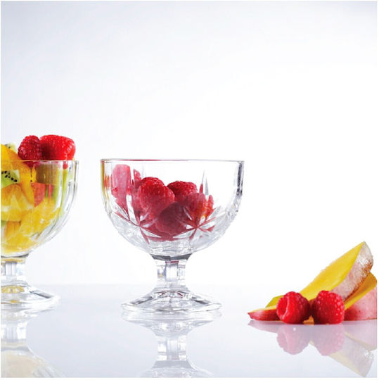 Uniglass Eisschüssel Rund Glas Transparent mit Durchmesser 9.9cm 6Stück Uniglass Eisschüssel Rund Glas Transparent mit Durchmesser 9.9cm 6Stück