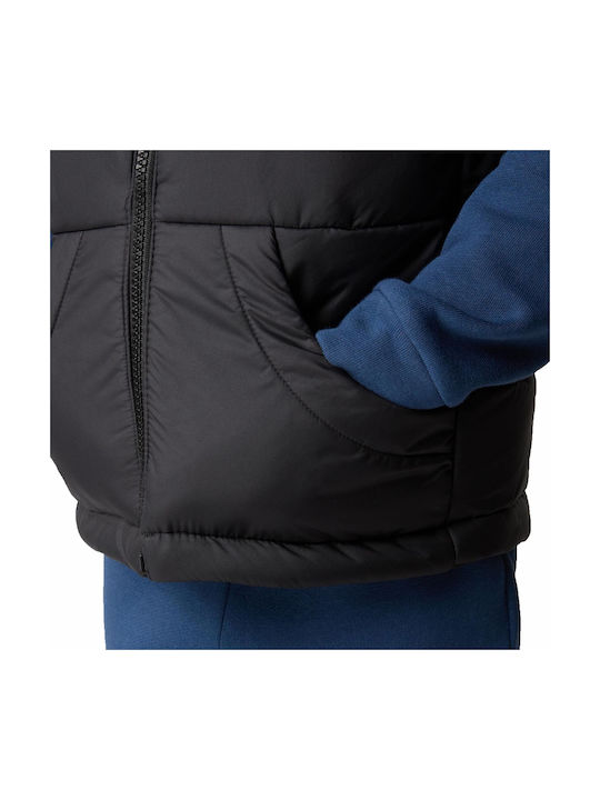 The North Face Impermeabil Jachetă casual pentru copii Fără mâneci Antivant cu glugă Negru