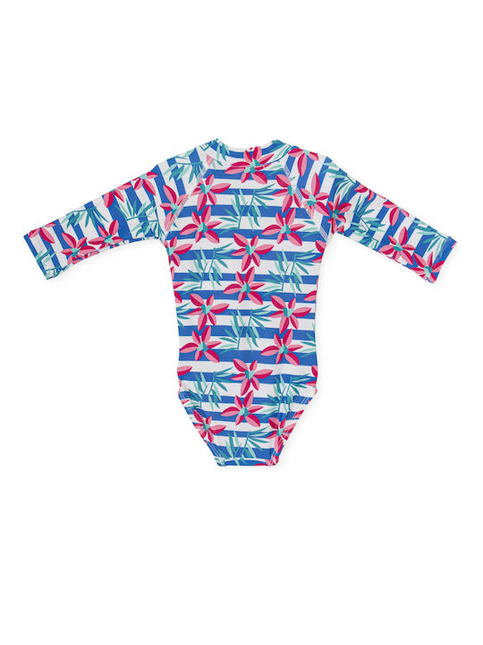 Agatha Ruiz De La Prada Kids Swimwear UV Long Sleeve Swimsuit Multicolour