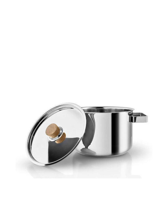 Eva Solo Nordic Kitchen Βαθιά Ανοξείδωτη Κατσαρόλα 3lt / 18cm