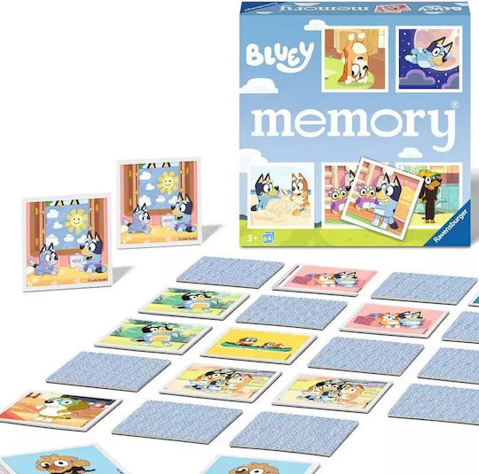 Επιτραπέζιο Παιχνίδι Memory Μπλούι για 1+ Παίκτες 3+ Ετών (EN) Ravensburger