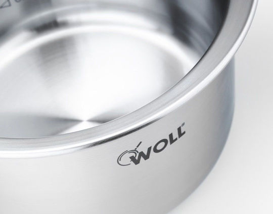 Woll Concept Pro Ανοξείδωτη Ρηχή Κατσαρόλα 4lt / 24cm