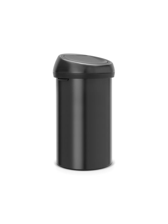 Brabantia Waste Bin Waste Metallic Black 60lt 1pcs