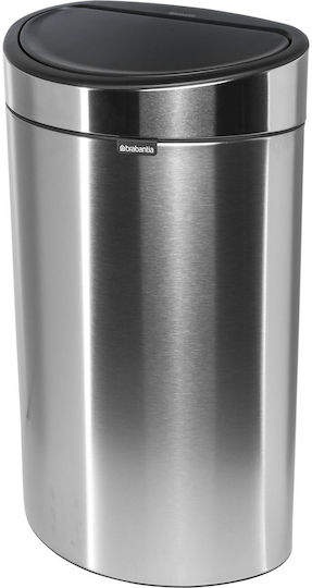 Brabantia Metallischer Stahl Matt 33lt