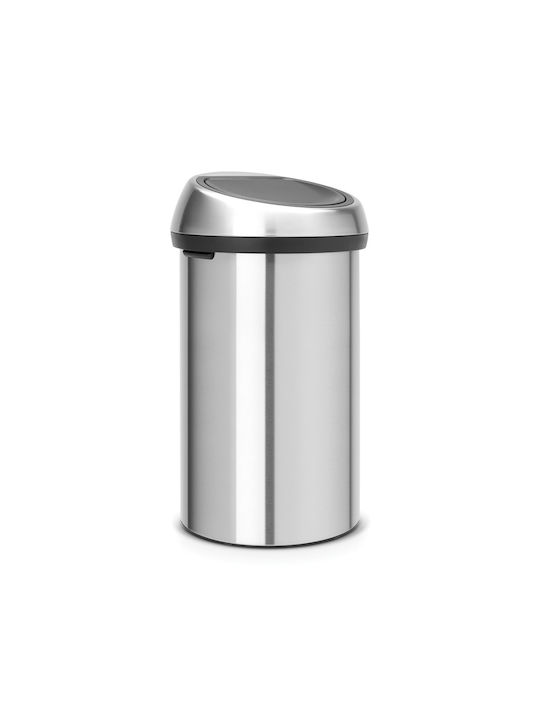 Brabantia Waste Bin Waste Metallic Silver 60lt 1pcs