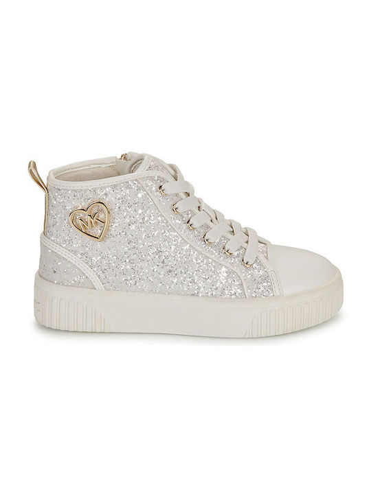 Michael Kors Παιδικά Sneakers Skate Split Ασημί