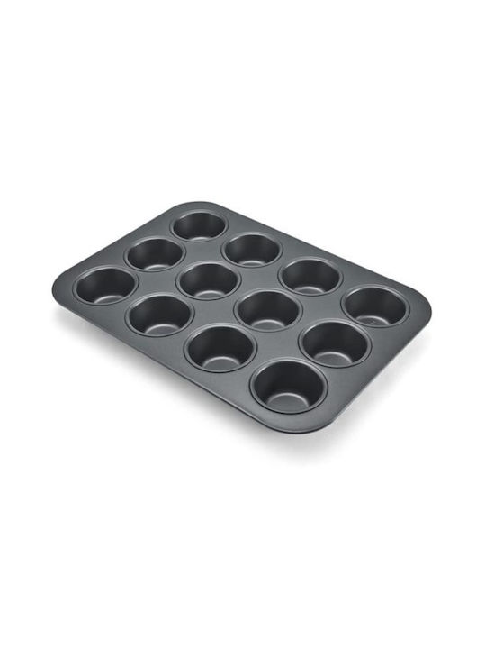 Sugar Love Non-stick Aluminum Cupcakes & Muffins 12 Cups Baking Pan 35x26.5x3cm