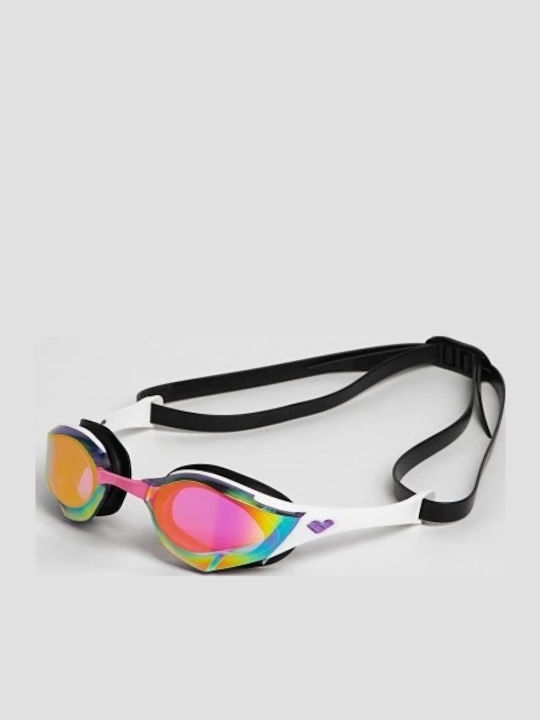 Arena Cobra Swimming Goggles Adults White