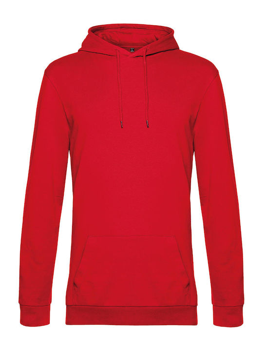 B&C Werbe-Hoodie in Rot Farbe