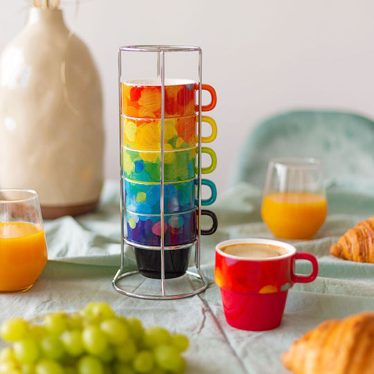 Pylones Set Tassen Espresso 6Stücke