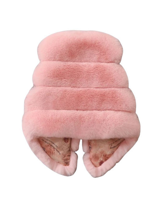 TakTakBaby Kinderjacke Ärmellos Lang Pink