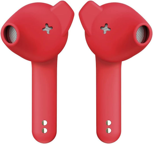 Defunc True Basic In-ear Bluetooth Handsfree Earphones with Charging Case Red