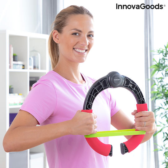 InnovaGoods Forcearc Echipament de exerciții pentru spate, piept și picioare cu 3 nivele de rezistență