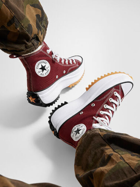 Run Star Hike Дамски Chunky Високи Бордо