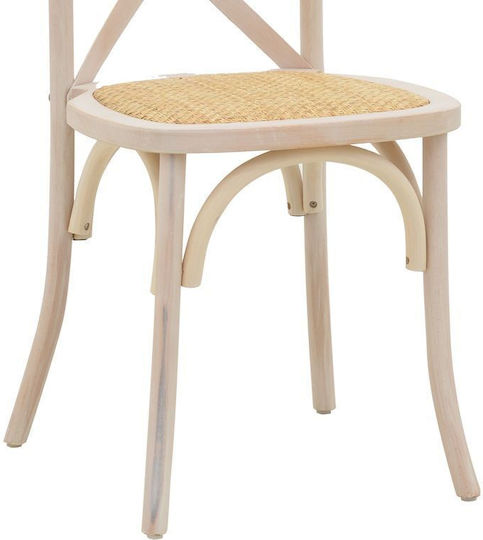 Dylon Scaune Cafe Lemn White Wash 1buc 48x52x89buc