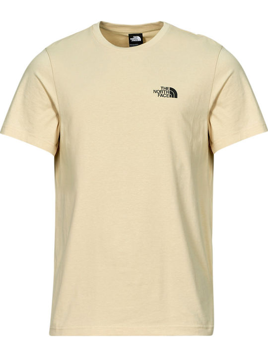 Simple Dome T-shirt Μπεζ