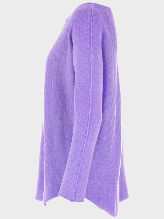 G Secret Femeie Mânecă lungă Pulover Purple