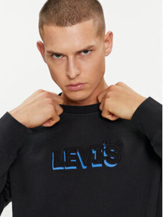 Levi's Ανδρικό Φούτερ Μαύρο