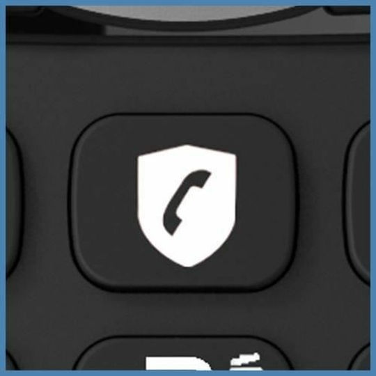 Alcatel F860 Voice Ασύρματο Τηλέφωνο Duo Μαύρο
