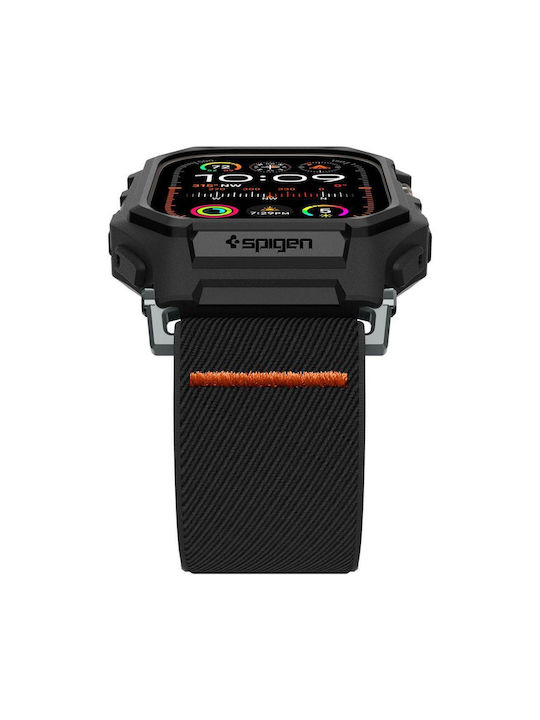 Spigen Lite Fit "Pro" Case with Strap Fabric Black (Apple Watch Ultra 1 / 2)