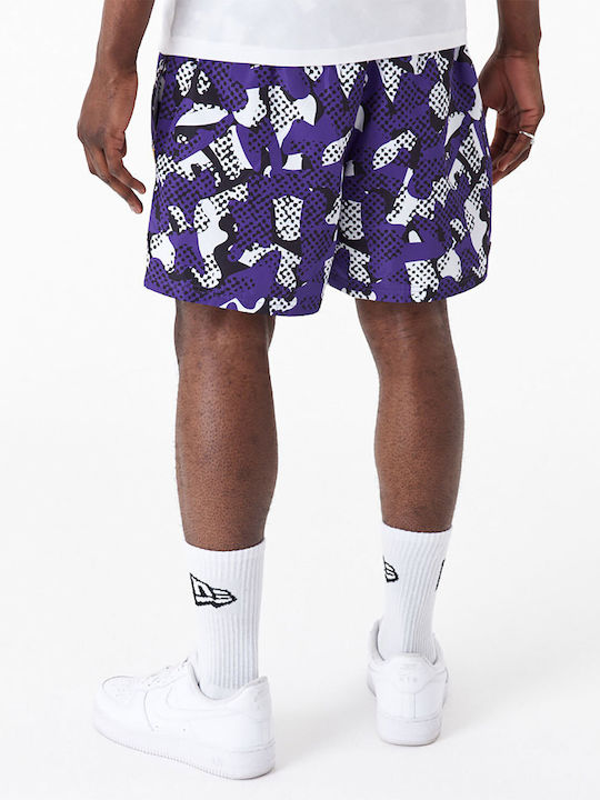 New Era Men's Athletic Shorts Purple