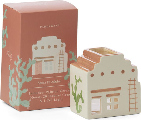 Paddywax Χριστоулгенски свещи и свещници Керамичен Свещник Сив 8.1x7.6см.