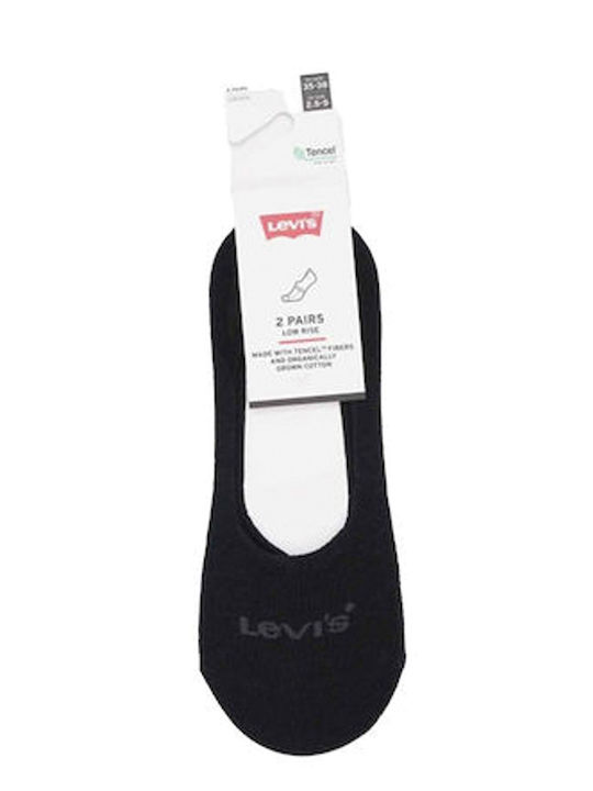 Levi's Ανδρικές Κάλτσες Μαύρο 2Pack