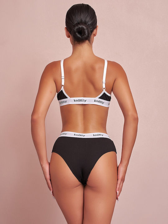 Damen Slip Black