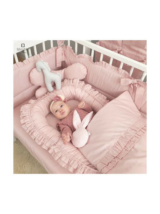 MimiNu Baby Nestkissen Powder Pink