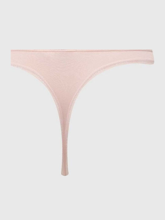 Women's String 3Pack White-black-pink