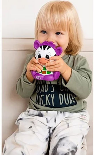 Kids Hits Ζωάκι Babykins Εκπαιδευτικό Ζωάκι, Zebra (Μιλάω Ελληνικά) με Μουσική για 24+ Μηνών