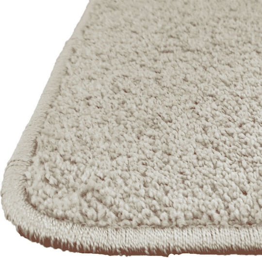 Eco-Carpet Rug Fireplace Rectangular Beige