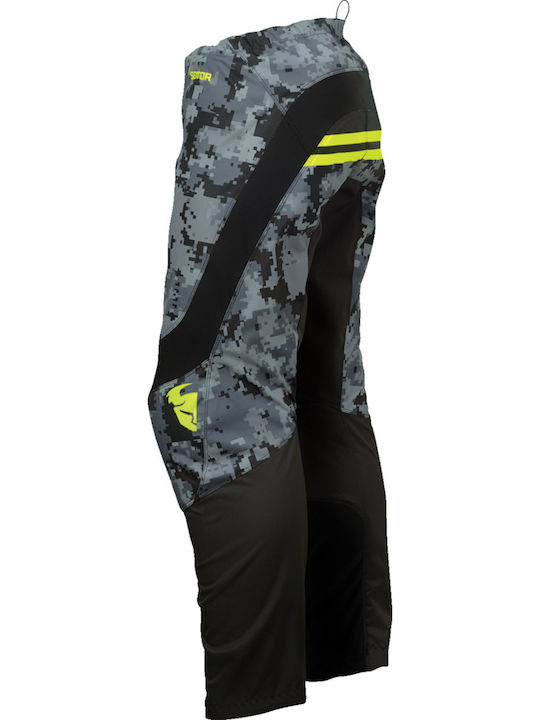 Thor Youth Sector Copii Pantaloni Motocross 4 Anotimpuri Negru