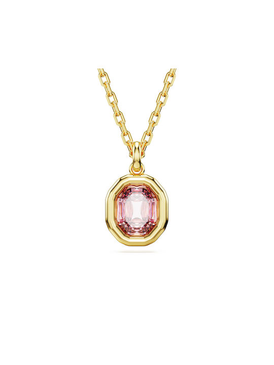 Swarovski Imber Necklace with Rose Gold Plating