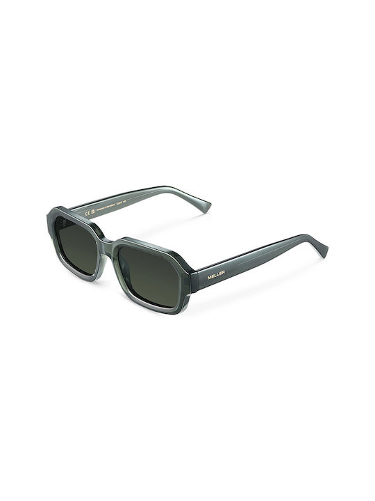 Meller Sunglasses with Green Plastic Frame and Green Polarized Lens MR-FOGOLI