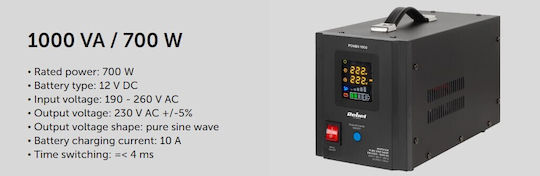 90200-106 Unitate UPS 1000VA 700W