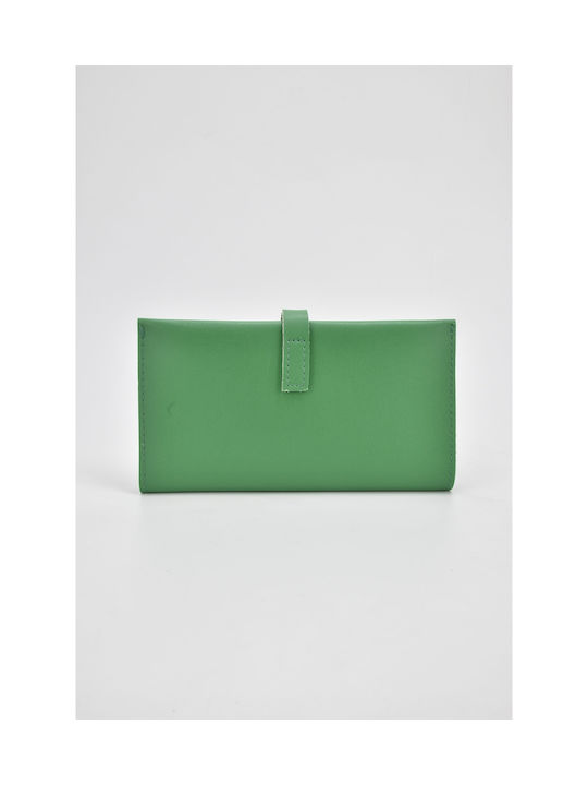 David Polo Large Women's Wallet Green