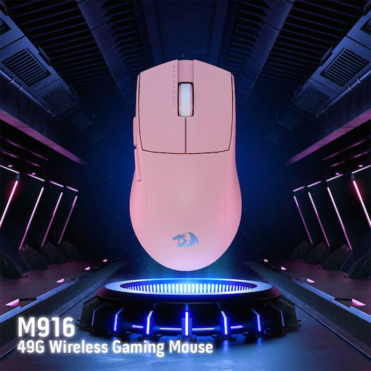 Redragon M916 PRO 1K Wireless Gaming Mouse 26000 DPI Pink