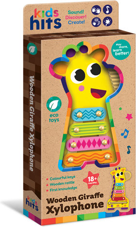 Kids Hits Wooden Xylophone Giraffe for 1.5+ Years