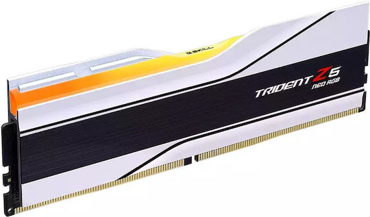 G.Skill Trident Z5 Neo RGB 48GB DDR5 RAM with 2 Modules (2x24GB) and 6400 Speed for Desktop