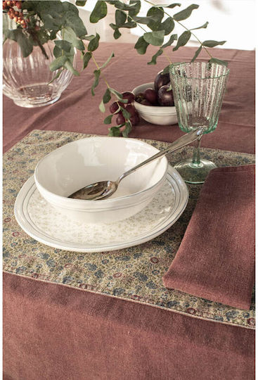 Laura Ashley Wild Clematis Σουπλά Υφασμάτινο 48x35cm