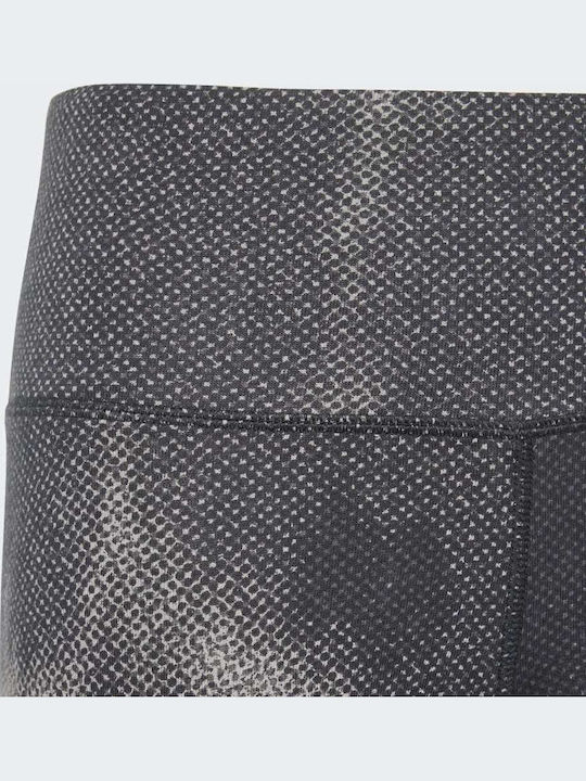 Kids Legging Sports Cropped Black Tights
