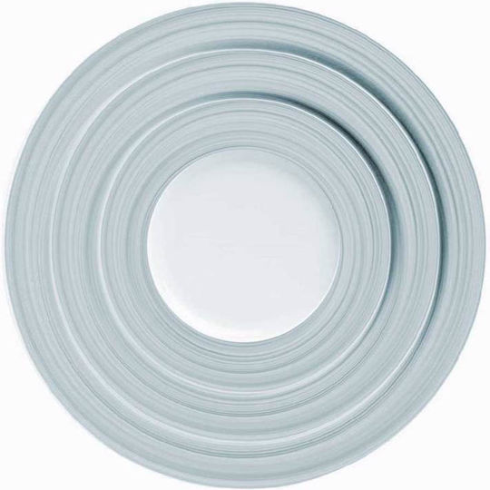 Cryspo Trio Pinelies Petrol Porcelain Dinnerware Set 24.470.40 20pcs