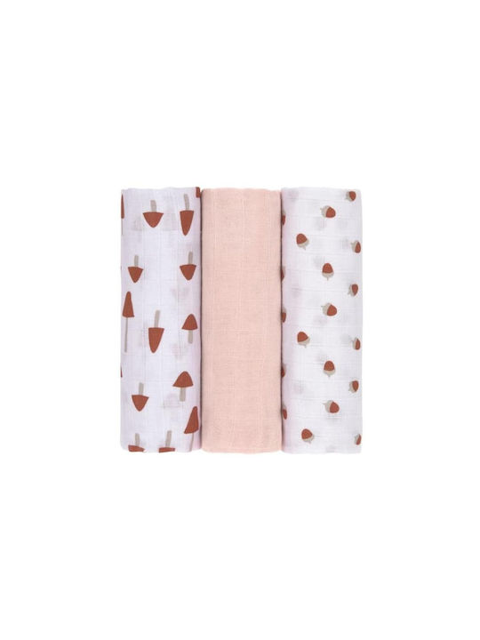 Laessig Swaddle Wraps Powder Pink