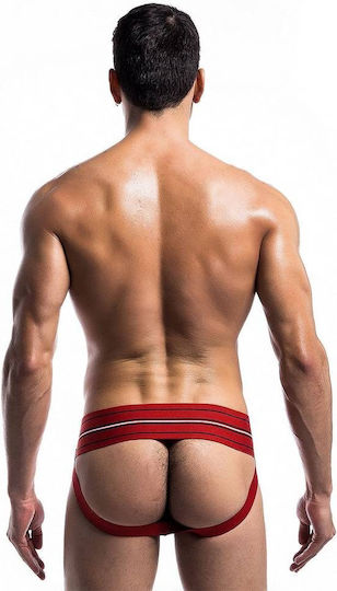MOB Erotic Wear Ανδρικό Εσώρουχο Jockstrap Κόκκινο