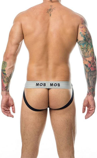 MOB Erotic Wear Ανδρικό Εσώρουχο Jockstrap Λευκό
